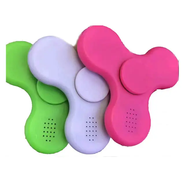 Ce-Fingerspinner-Bt-Color - Spinner Hand Bluetooth W/Led And Speakers Assorted Colors 1