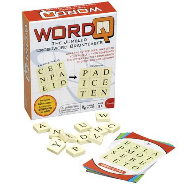 1501 - Word Q-The Jumbled Crossword Brainteaser Includes 40 Puzzles 1