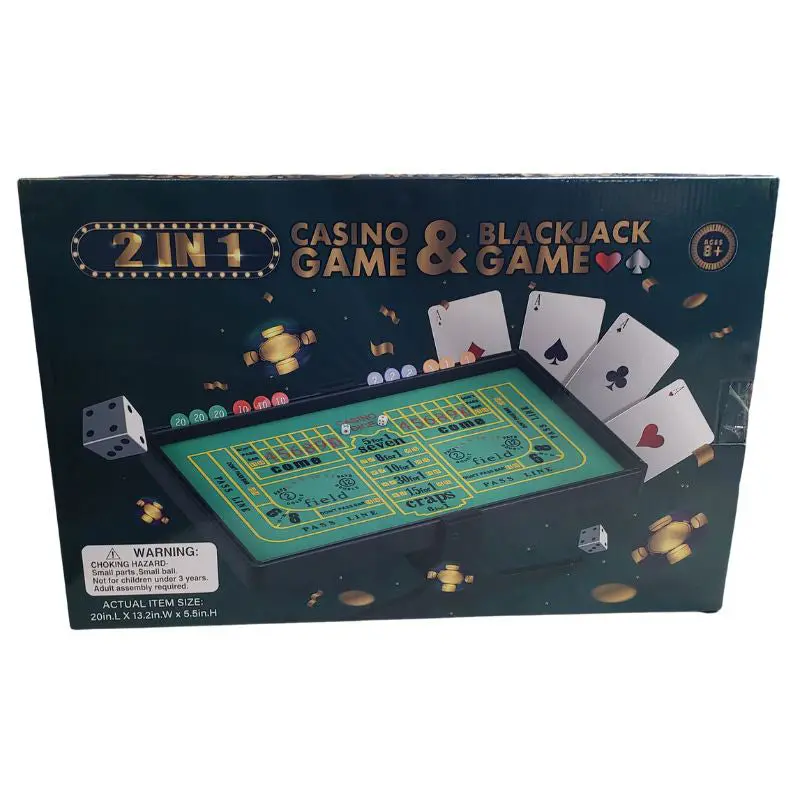 3164 - Casino Game And Blackjack Game 2 In 1 2