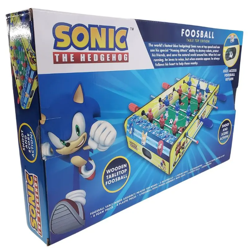 Sc8524-01 - Fcd Sonic Wooden Foosball Table Foosball Table Wooden Tmnt 2