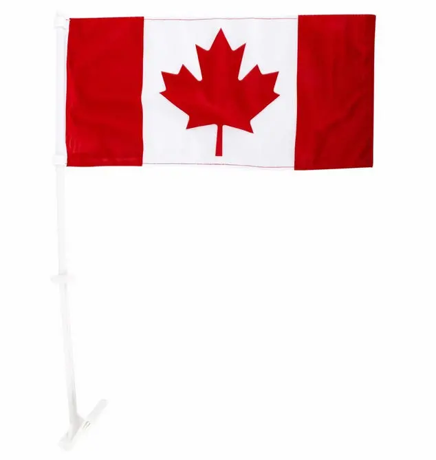62123 - Canada Souvenir Auto Flag 7.5X15 Inch 1