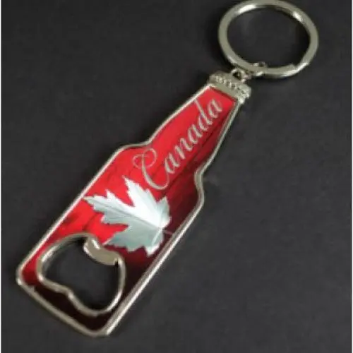 01250 - Canada Souvenir Keychain With Bottle Opener 1