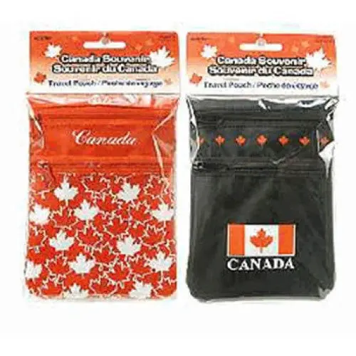 62149 - Travel Pouch Assorted Colours Canada Souvenir 1
