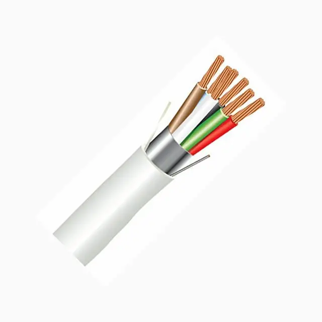 80310 - Cable 6C 18Awg Str Shld 1000Ft Cmp Plenum Wht 1