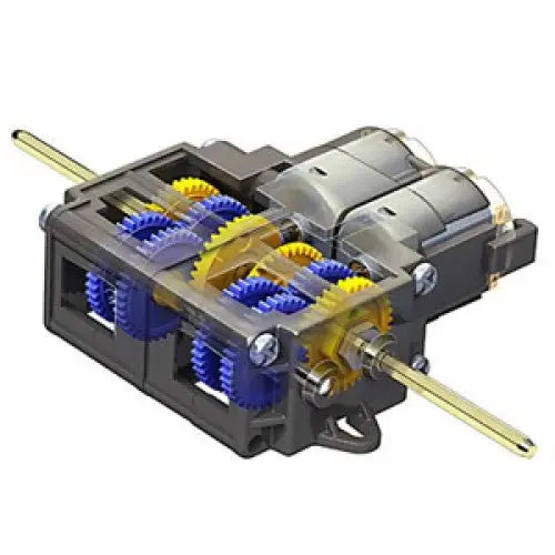 70168 - Double Gearbox Left/Right Independent 4-Speed 1
