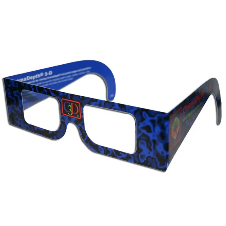 109050 - 3D Glasses Chroma Depth Hi Definition Blue 1