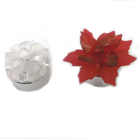 41372 - Led Tea Light Assorted Coulour And Shape (4 Pcs/Pkg) 1