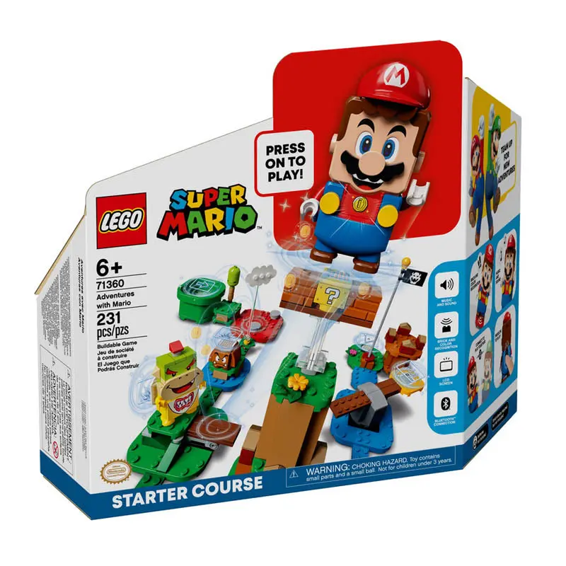 71360 - Adventures With Mario Starter Course - Super Mario 231 Pieces 1