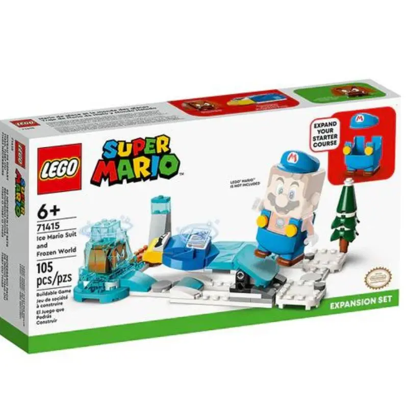71415 - Super Mario Ice Mario Suit And Frozen World Expansion(105 Pcs) 1