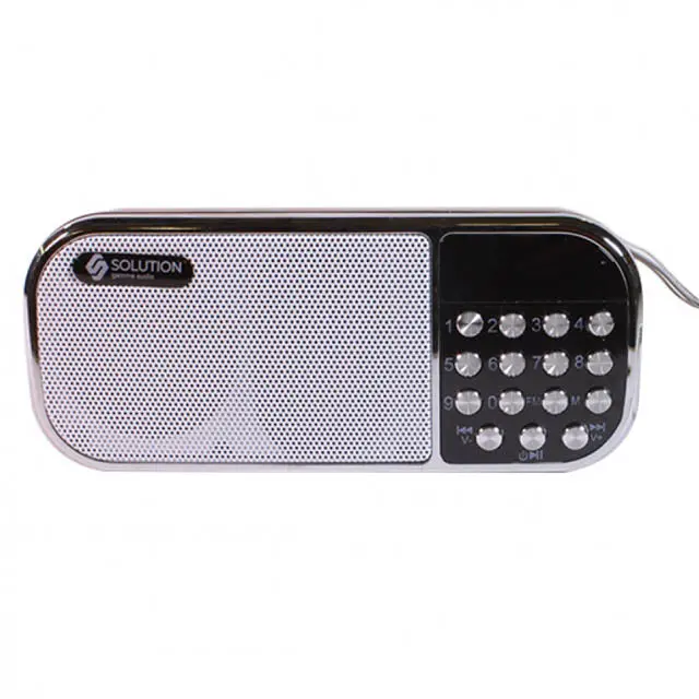 800754 - Radio Fm Mp3 Player Portable With Built-In Speaker 1