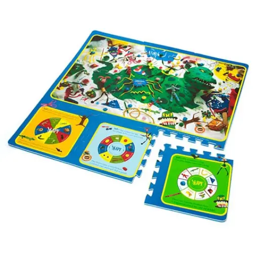 690067 - Monster Faces Puzzle Play Mat Search And Find 1
