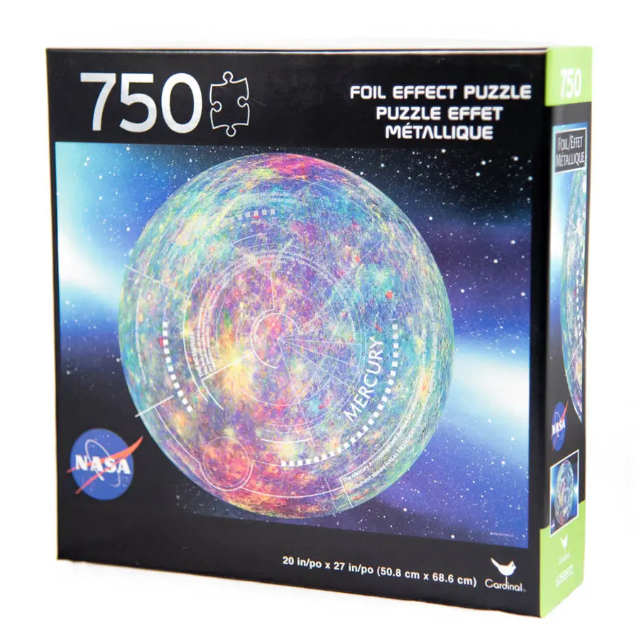 20127289 - Jigsaw Puzzle Nasa Planet 750Pc Foil Effect Puzzle 20X27 Inch 1