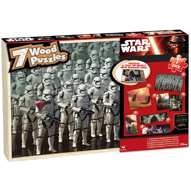 18494 - Jigsaw Puzzle Star Wars 7 Wood Puzzles 1