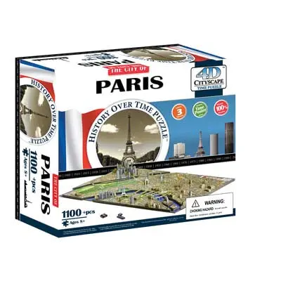 40028 - Paris 4D Time Puzzle 1100+Pcs 1