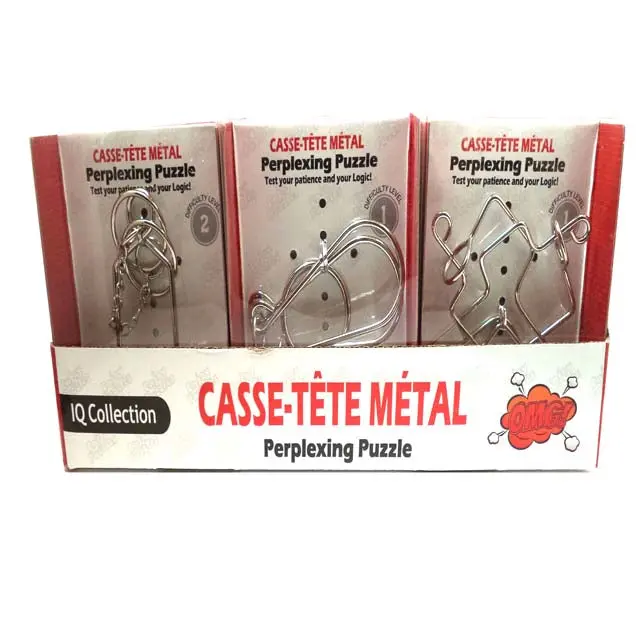 A2dbi546 - Metal Perplexing Puzzle Assorted 1