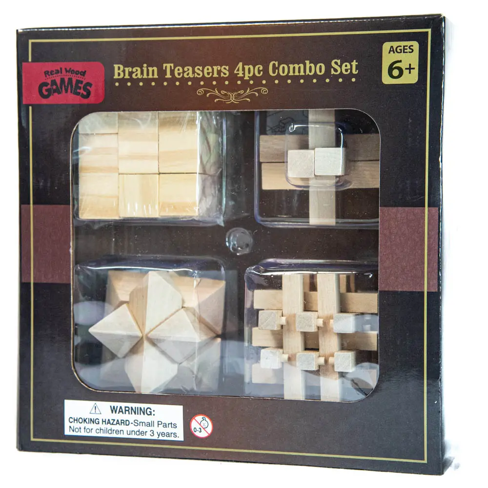 942 - Brain Teasers 4Pc Combo Set 1