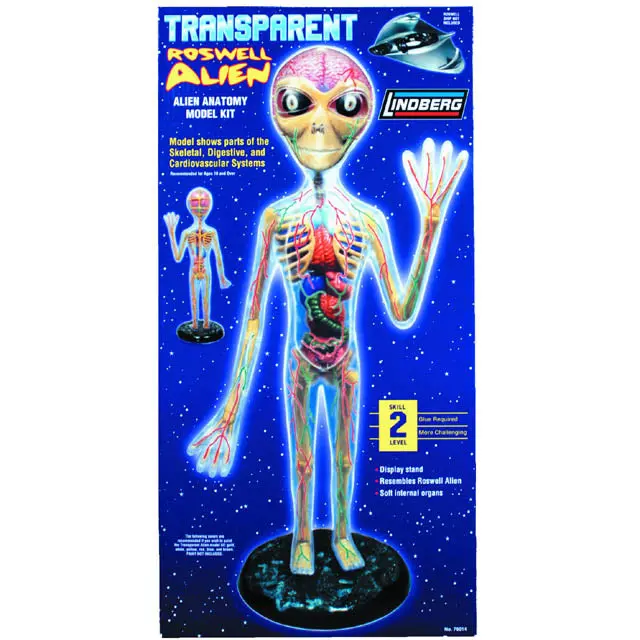 76014 - Transparent Alien Anatomy Model Kit 1