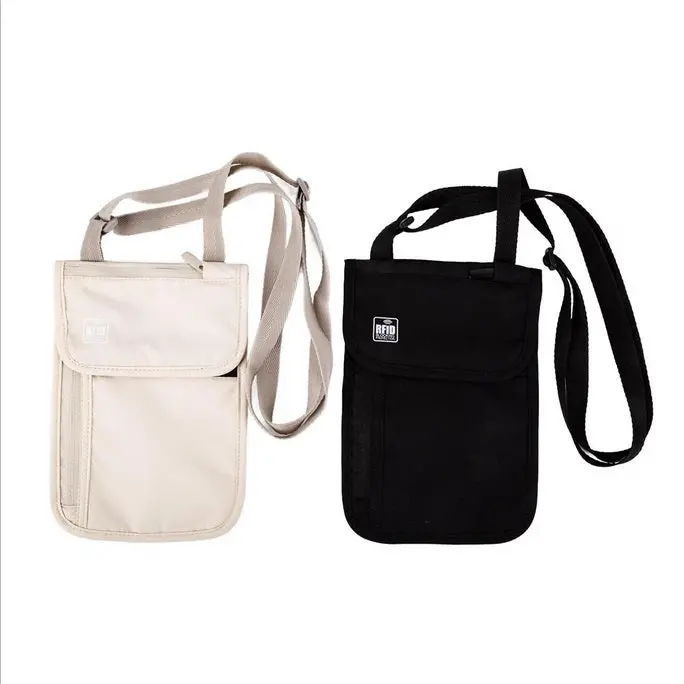 78421 - Neck Pouch For Travel W/Rfid 2 Assorted Color 1