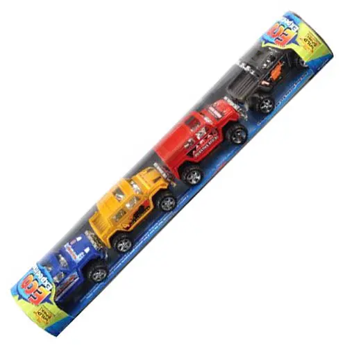 86588 - Zoo Trucks-Pull Back Action  (4 Pcs/Pkg) 1