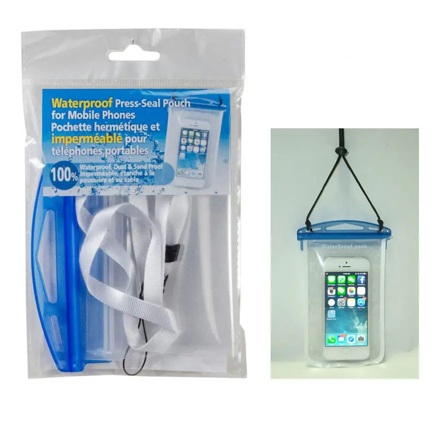 86695 - Cell Phone Waterproof Pouch Press-Seal 9X4.75 Inch 1