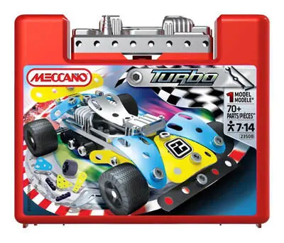 882350B - Meccano Small Turbo Cars 1 Model 70+ Parts 1