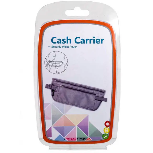 89591 - Waist Pouch For Travel 12 X 5In Assorted Colors 1