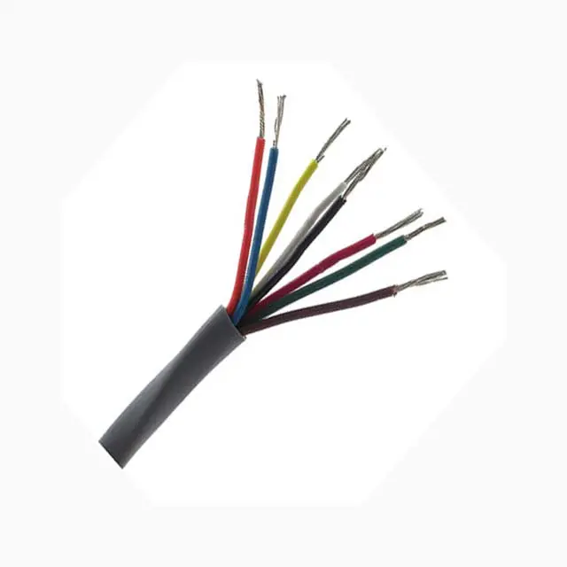 T5408-20 - Cable 8C 22Awg Str Unsh 20Meter Ft4 600V 105C Grey 1