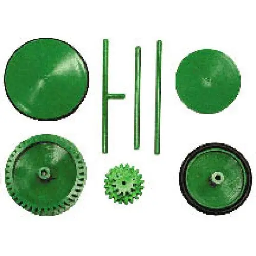 870142 - Wheels Kit Wheels Axles And Gears 8Pcs/Set Assorted Color 1