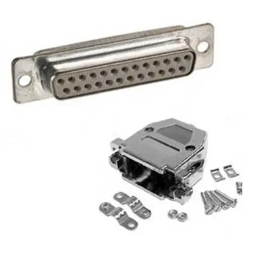 30-122K-1 - Db25f Sol Tin W/Metallized 1
