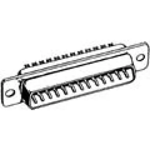 7170 - Db15f Sol Gold Black  (2 Pcs/Pkg) 1