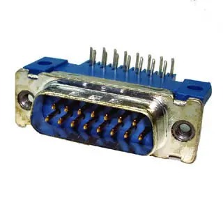 67757-002 - Db15m Pcra Gold Long Foot 1