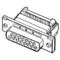 Aaf-166B-1 - Db9f Idc Plastic W/Lip Black 1