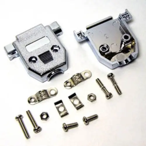 Hb-15C - Db15 Hood 2Pc Metalized Plastic 1