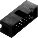 Acc-1195A-2 - Hdr Shrd 24 W/Key Pcst Blk  (2 Pcs/Pkg) 1