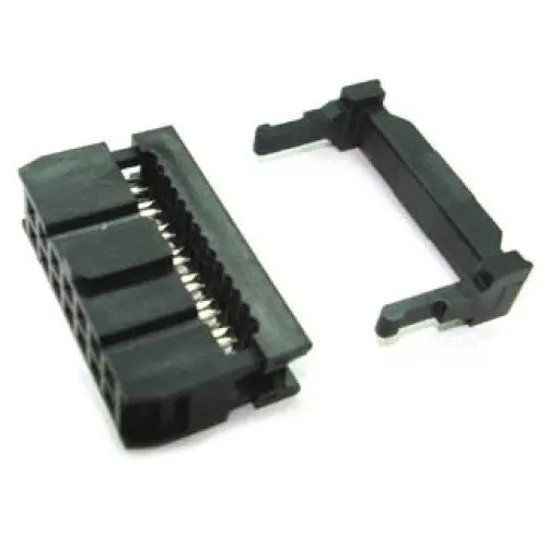 35-014-2 - Idc14f Dip W/Key Black  (2 Pcs/Pkg) 1