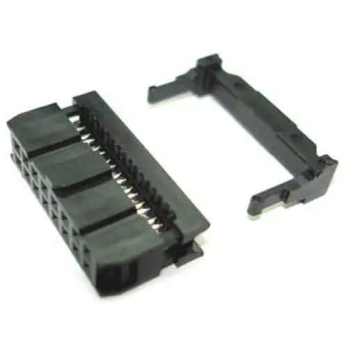 35-016-2 - Idc16f Dip W/Key Black  (2 Pcs/Pkg) 1
