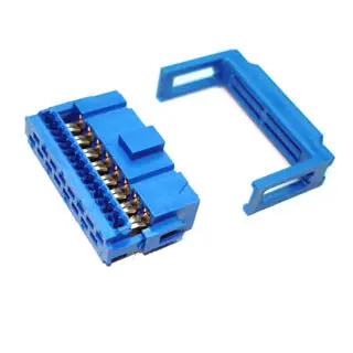 Acd-202-2 - Idc16f Dip W/Key Blue  (2 Pcs/Pkg) 1