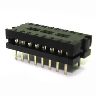 Sae - Dip Plug Idc16 Pcst 7.62Mm Black 1