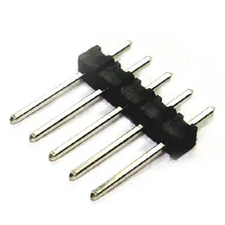 Acnc-1539-6 - Siphdr 2.5Mm 5P Brst 3/8 Tin Black (6 Pcs/Pkg) 1