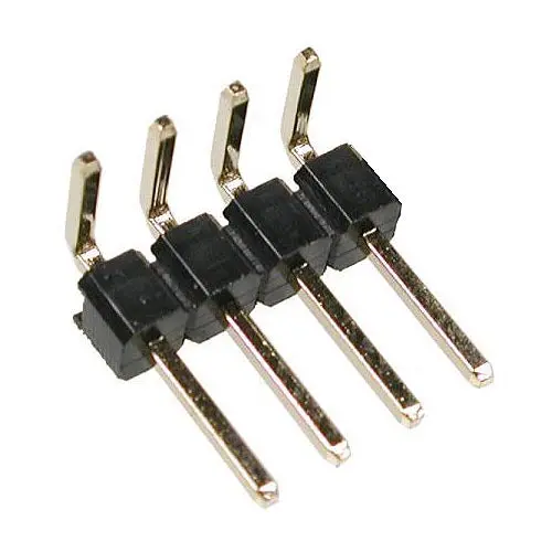 Acng-1440-5 - Siphdr 2.5Mm 4P Brra 4/8 Gold Black (5 Pcs/Pkg) 1