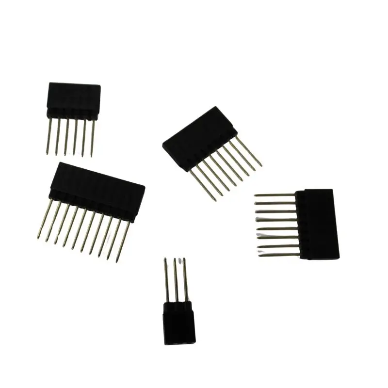 Conhd-331388 - Sipskt 2.5Mm 1X6s 2X8s 1X10s 2X3s Nbst Tin Blk 5Pc/Set (5 Pcs/Pkg) 1