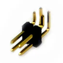 Acqg-1232-4 - Diphdr 2.5Mm 4P Brra 3/6 Gold Black (4 Pcs/Pkg) 1
