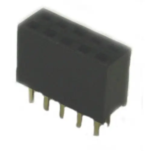 Ssw-108-01-T-D - Dipskt 2.5Mm 16S Pcst Tin Black Bulk 1