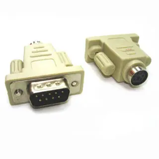 C005 - Mouse Adapter Db9m/Mini Din 6F Beige 1