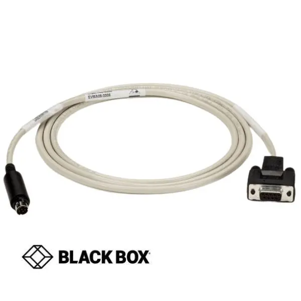 Evma08-0006 - Md8m-Db9f Serial To Imagewriter Cable 6Ft Gry 1