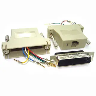 Dba6m - Modular Adapter Db25m/Rj12 6P6c Grey - Kit 1