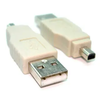 Ca-1017Bc - Usb Adapter A Male-Mini B Male 4Pin 1