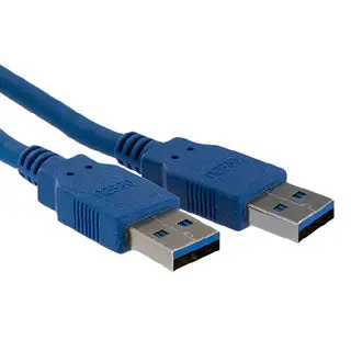 Ca-2660Bc - Usb Cable 3.0 A-A Male/Male 6Ft Blue 1