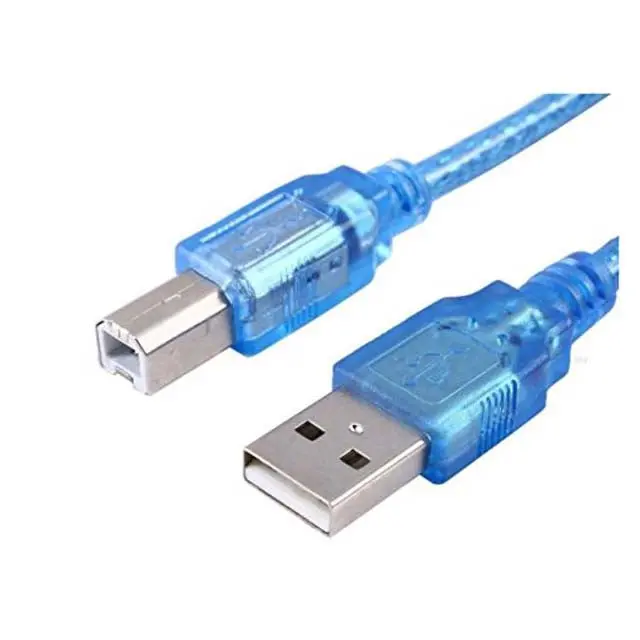 Zcabl-000091 - Usb Cable A-B Male/Male 1Ft 2.0 Blue 1