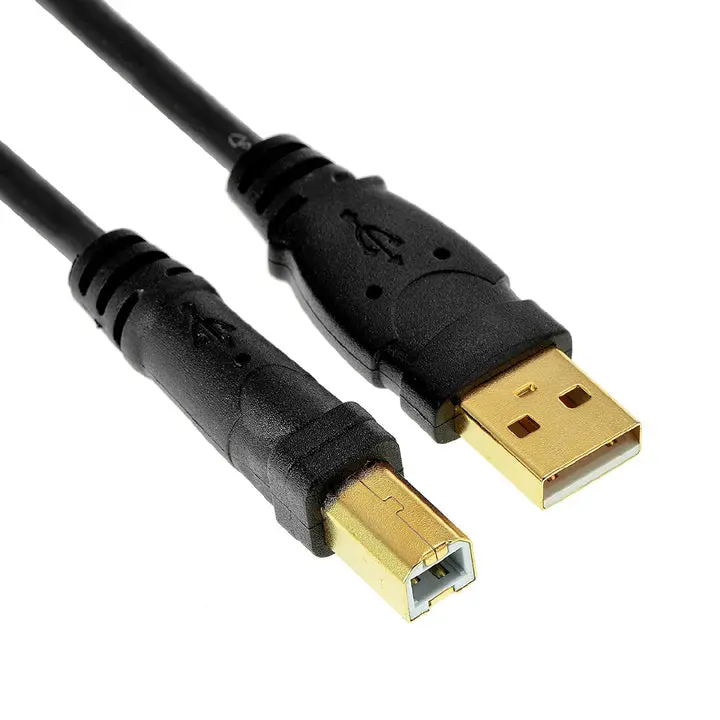 Ra-Usb-Lg-10F-V1 - Usb Cable A-B Male/Male 10Ft Blk 1